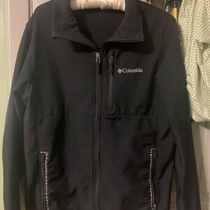 Columbia Black Softshell Jacket